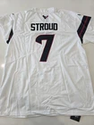 C.J. STROUD #7 Houston Texans White Away Jersey Men's Size Large