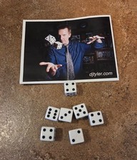 Forcing Dice Set by Diamond Jim Tyler Magic Mentalism Tricks