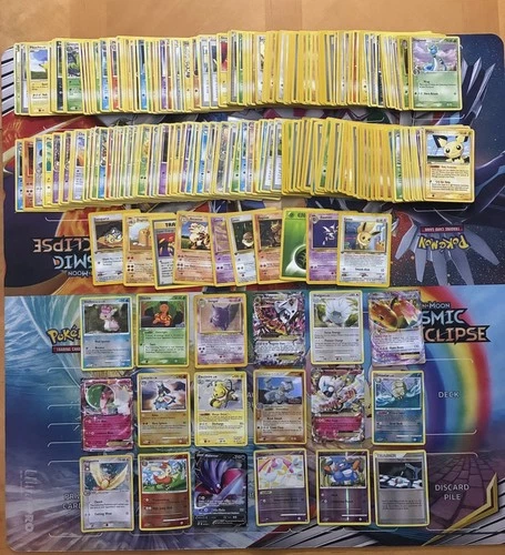 Vintage & Modern Pokemon Card Lot Holo Etc MP-Damaged Gengar Eevee 525+