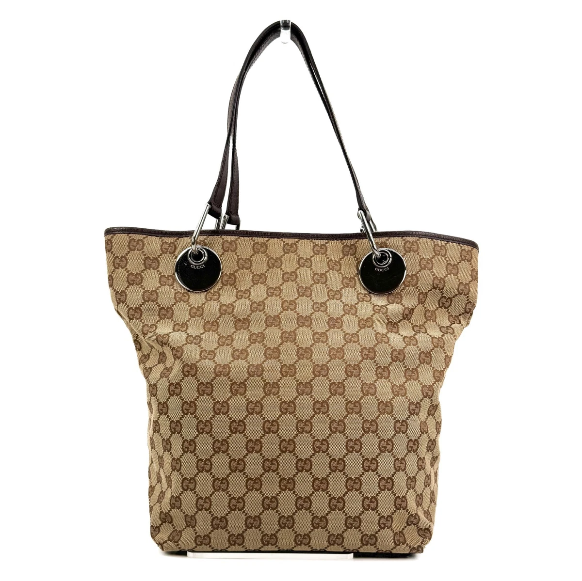 Gucci GG Supreme Canvas Exterior Tote Bags & Handbags for Women 