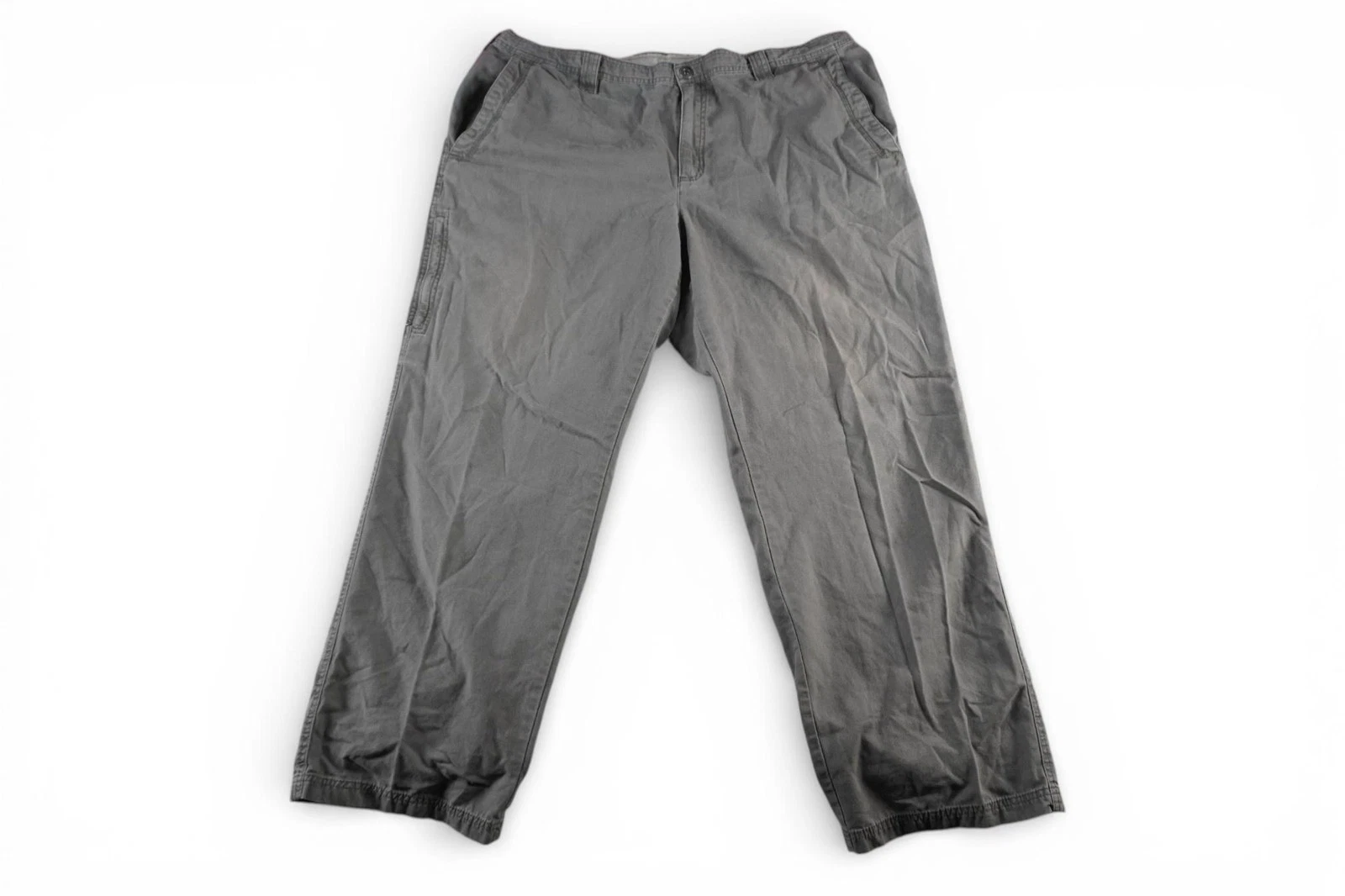 Columbia Cargo Pants Mens 44x31 Gray Omni-Shield Canvas Relaxed Outdoor Hiking