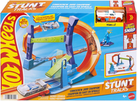 Hot Wheels JFH36 - Corkscrew Jump Champion - Trackset Korkenzieher-Looping Auto