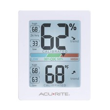 AcuRite Pro Humidity Meter Thermometer with Touch Activated Backlight