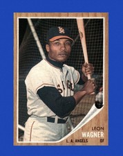 1962 Topps Set-Break #491 Leon Wagner NM-MT OR BETTER *GMCARDS*
