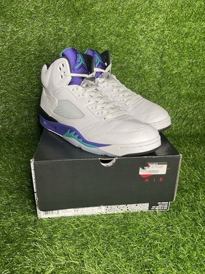 Nike Air Jordan 5 Retro Grape 2025 HQ7978-100 Men's Shoes Sneakers Size 11.5