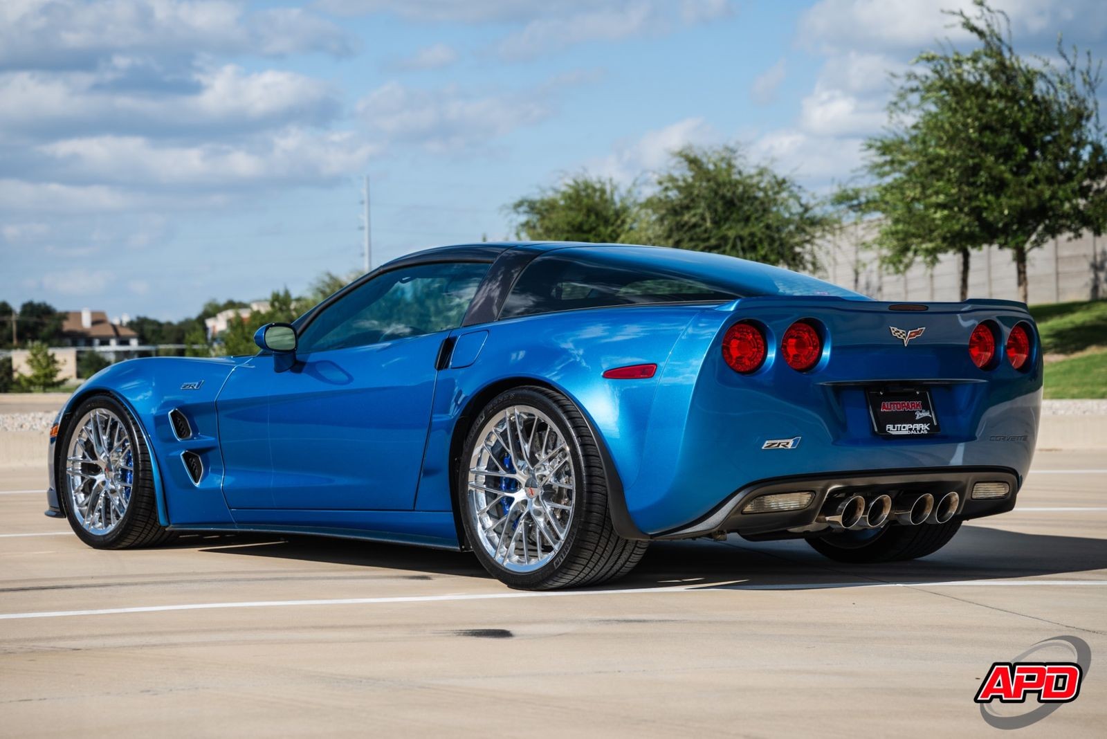 2011 Blue Chevrolet Corvette ZR1  | C6 Corvette Photo 7