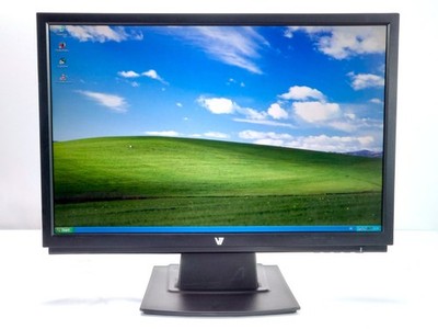 V7 Videoseven 22 Zoll PC Monitor TFT 1680x1050 DVI VGA Lautsprecher Win. 98/XP/7