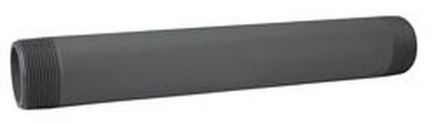 LASCO 210-040 PVC Nipple 1'' x 4'' 630 PSI 140 F Male Threaded Connection