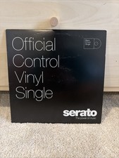 Serato Official Control Vinyl Blue 12 Inch Single Tested