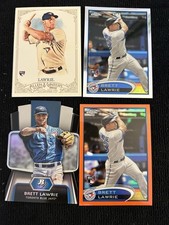 2012 Topps Bowman Chrome Rookie Brett Lawrie Toronto Blue Jays MLB Lot 4