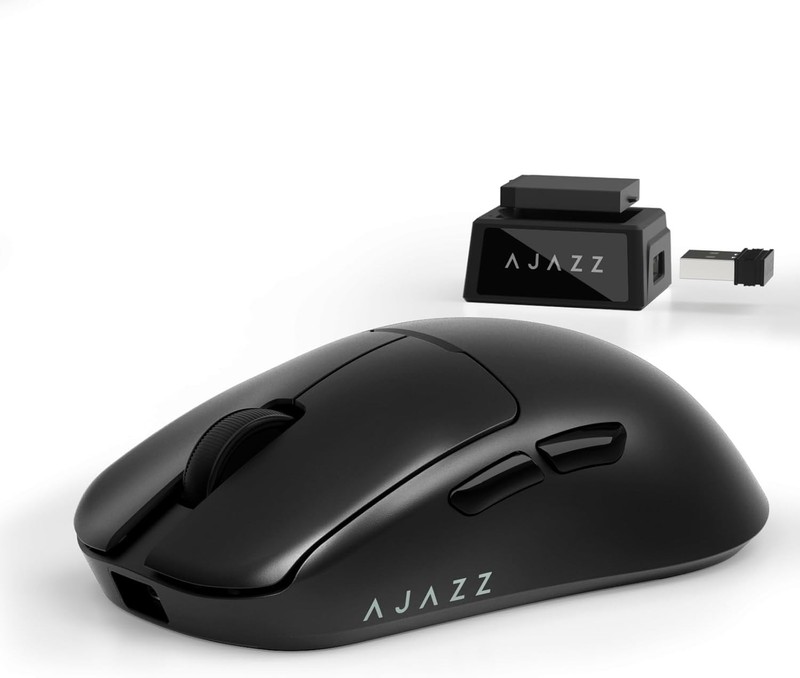 A.JAZZ AJ159 V2 SUPERLIGHT Wireless Gaming Mouse with Hot-Swappable Battery