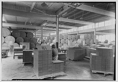 Pequot Manufacturing Company, 73rd Ave., Glendale, Queens, New York. Interior I