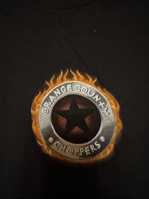 Vintage 2000s Orange County Choppers OCC Flame Chopper T-Shirt