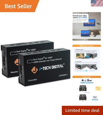 HDMI Extender over cat5e/6 1080P@200ft