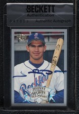 BAS 1993-94 Fleer Excel All-Stars Johnny Damon #6 Seal of Authenticity Auto 3c7