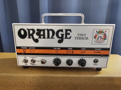 Orange Tiny Terror 7/15w Guitar Tube Amp Head with carry bag Loud!