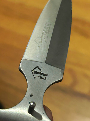 Bowen knife Dagger Vintage 1970s Collectible