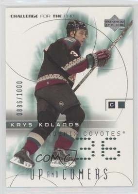 2001 Challenge for the Cup Up and Comers /1000 Krys Kolanos Krystofer #128 n0c