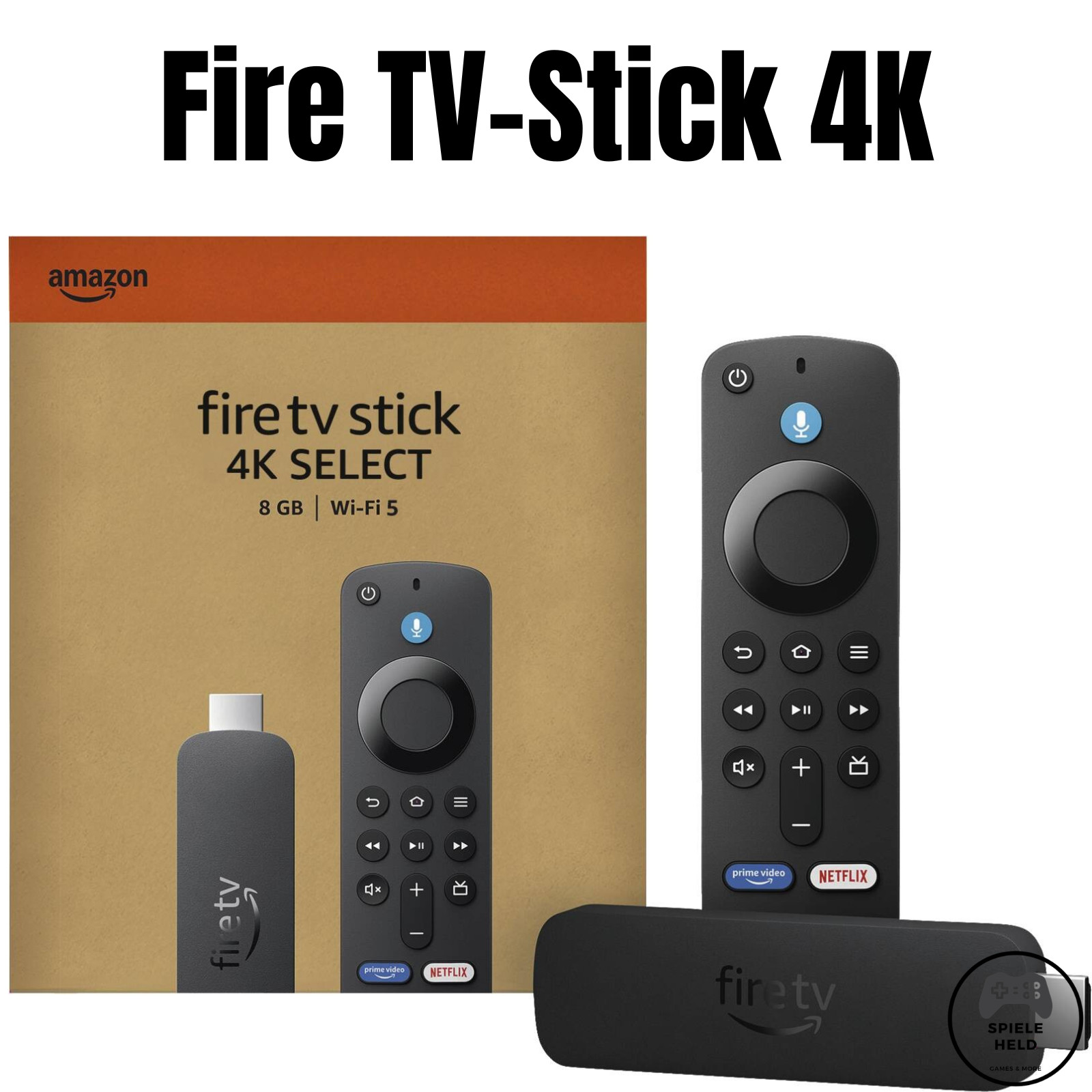 Amazon Fire Tv Stick 4K Select Wi-Fi 5 Streaming In Dolby-Codiertes Audio Und Hdr10+ Schwarz B0cn41gmdk - Image 6
