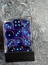 Chessex Dice D6 Würfel 36 x 12mm Nocturnal Blue Warhammer 40k Sammelauflösung