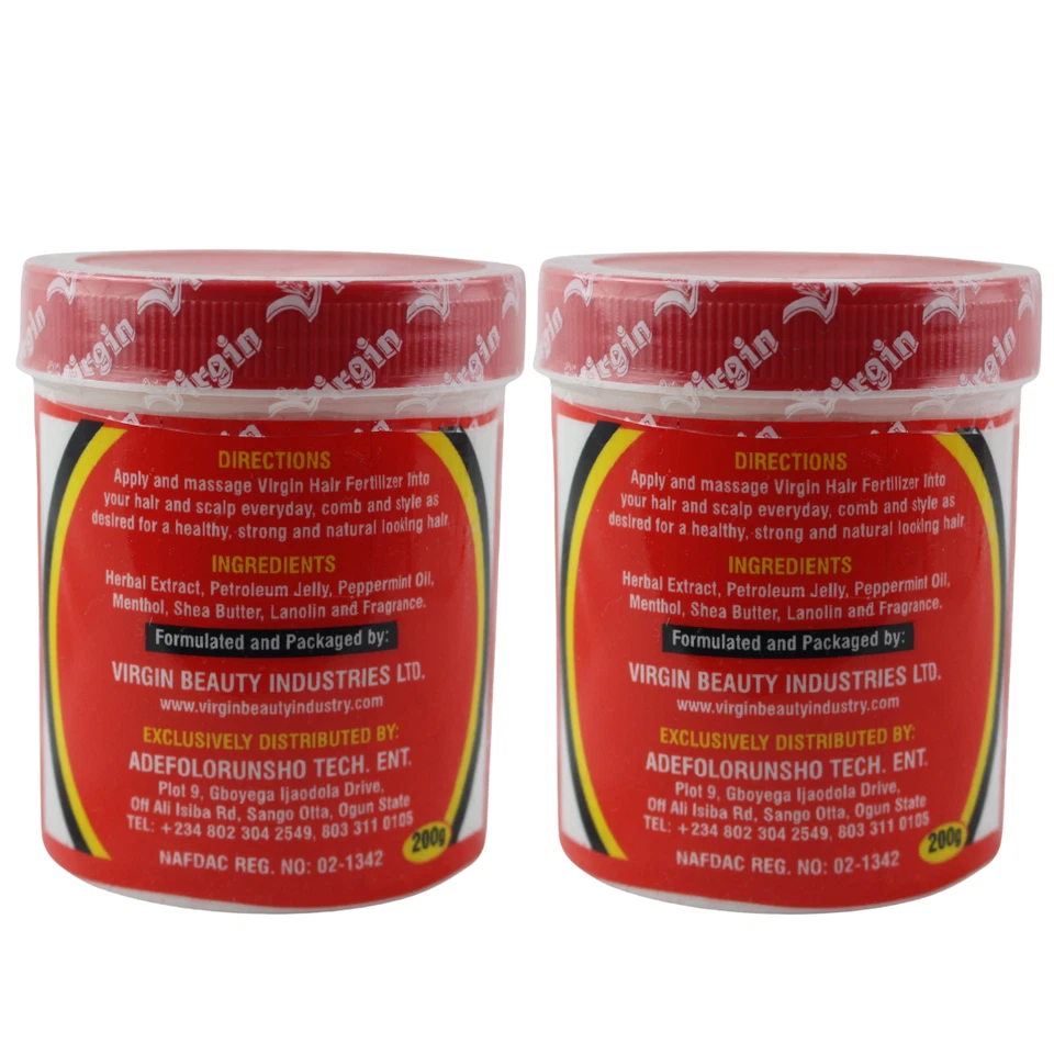 Fertilizante Cabello Virgen Crema Anticaspa y Acondicionadora 200G Pack de 2 Foto 2 de 2