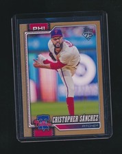 CRISTOPHER SANCHEZ 2026 TOPPS GOLD PARALLEL 1500/2026 #325