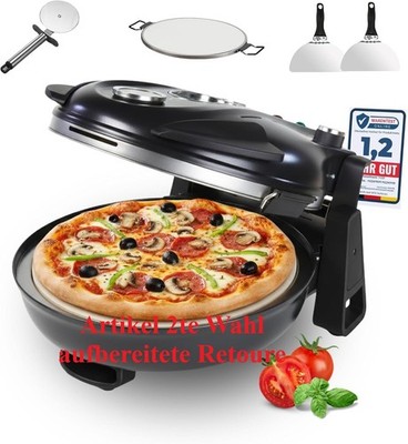 Sommertal PizzaProfi Pizzaofen   Pizzamaker 32cm 400°C Schnellofen