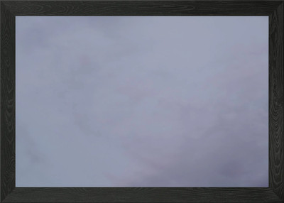 Schöner Wolkenhimmel gerahmtes Wandbild Poster Leinwanddruck Bild