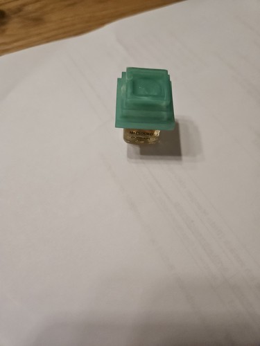 Ultra seltene Vintage Guerlain Mitsouko Parfüm Micro Mini 1ml Pagode Flasche - Bild 3 von 4