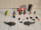 Lego Star Wars Minifigures Lot Plus Other Accessories And Figs Shark Safe Santa