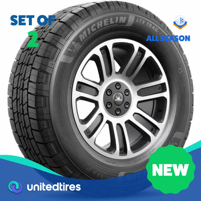 Set of (2) New 265/70R18 Michelin LTX Trail 116S (19W4E)