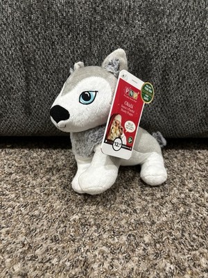PNP Portable North Pole Santas Playful Husky Puppy Okida Stuffed Animal