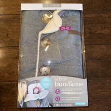 JJ Cole Bundle Me Original Baby Sherpa Lined Stroller  Car Seat Cover 0-12m NEW