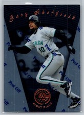 1997 Pinnacle Certified Baseball #44 Gary Sheffield - VG - Florida Marlins