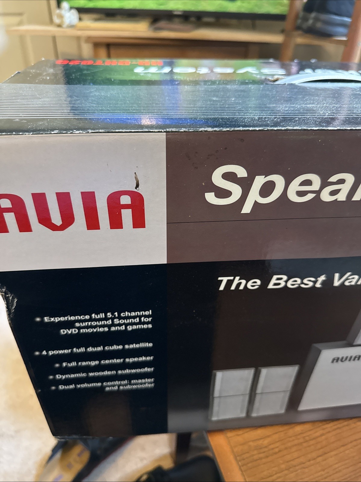 AVIA HOME THEATER SYSTEM SPEAKER SYSTEM With Subwoofer HD-DHT620