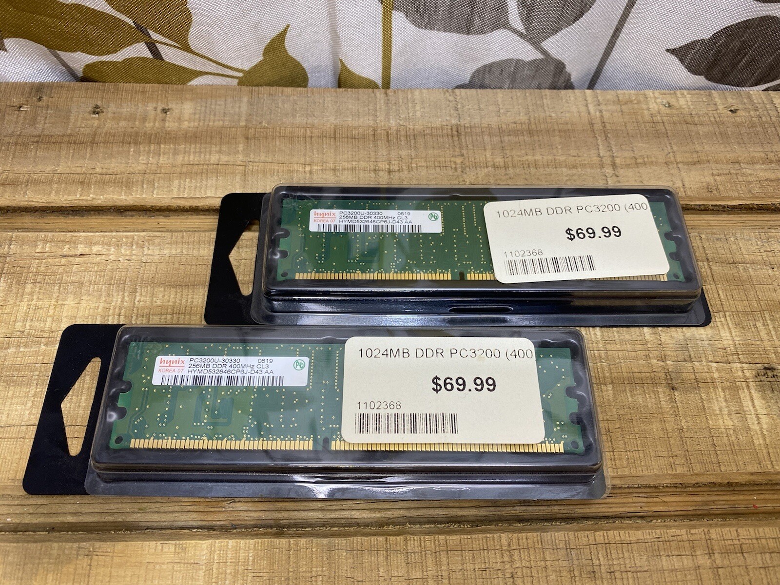 HYNIX 256MB DDR 400MHz CL3 PC3200U-30330 Lot of 2 | eBay