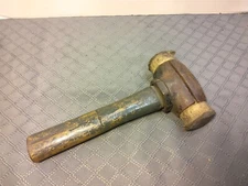 Vintage Chicago Rawhide C/R #2 Split Head Cast Iron Mallet Hammer
