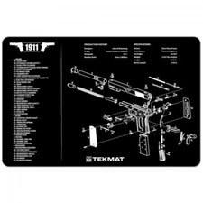 Tekmat features 1911 Pistol Mat 11"x17"  for Gun Cleaning