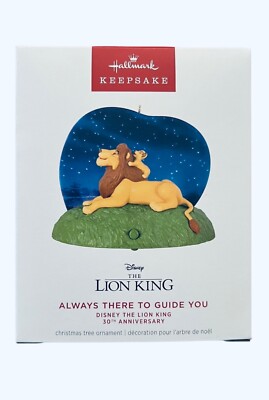 2024 Hallmark Ornament ALWAYS THERE TO GUIDE YOU - Disney The Lion King MAGIC
