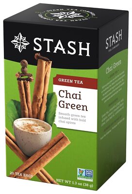 Stash Tea  Chai Green Tea  20 Bag