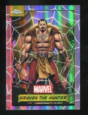 2024 Topps Chrome Marvel Pick You Spider Web Refractor /399