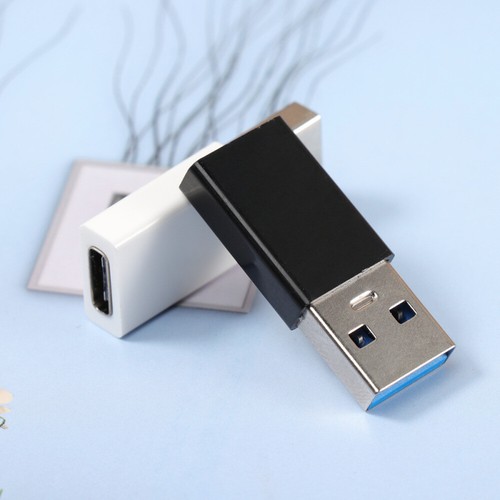 2 PCS USB to Type-C Conversion Header Adapter Usbadaptor Male Female - 第 10/11 張圖片