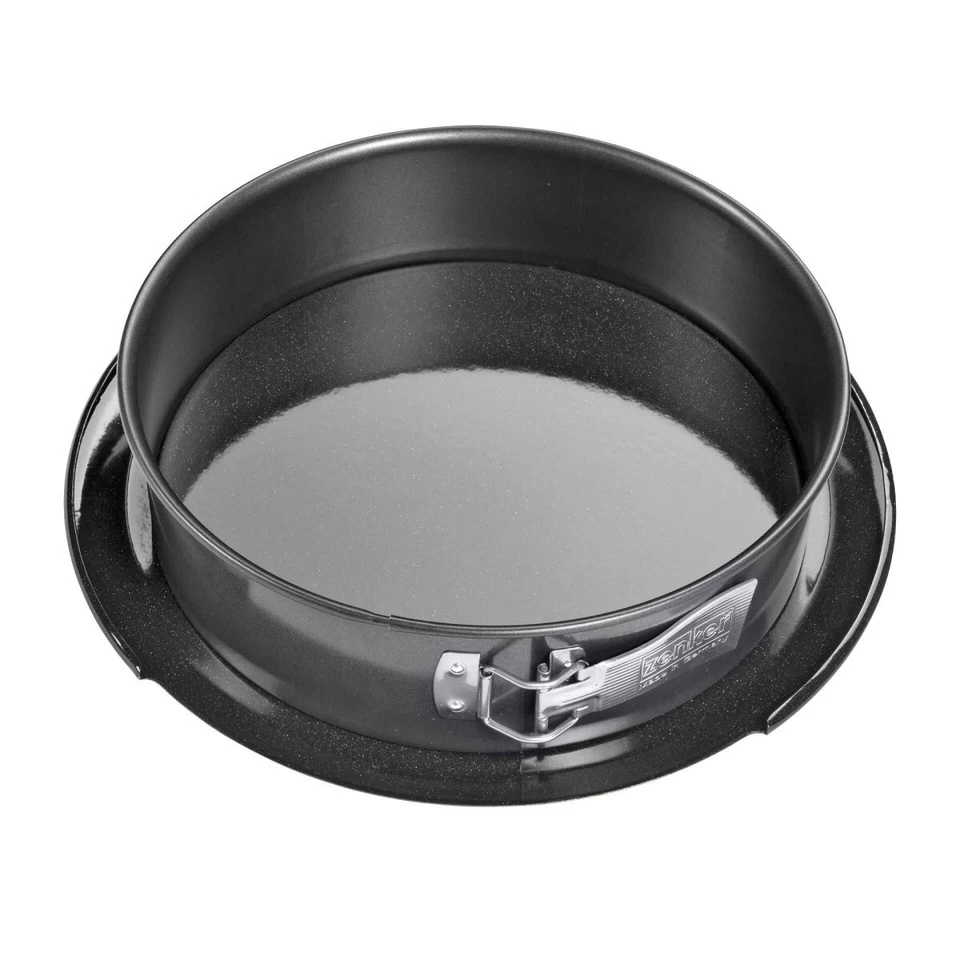 Zenker Springform mit Transporthaube Ø 28 cm DELUXE emailliert mit Auslaufschutz - Bild 3 von 4