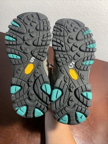 Merrell Moab 3 Mid Gore-Tex Impermeable Caminar Senderismo Botas Vibram 6.5 - Imagen 8 de 8
