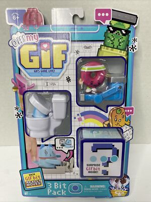 New Moose OH!my Gif Gifs Gone Live! 3 Bit Pack Age 6+ Fre Ship