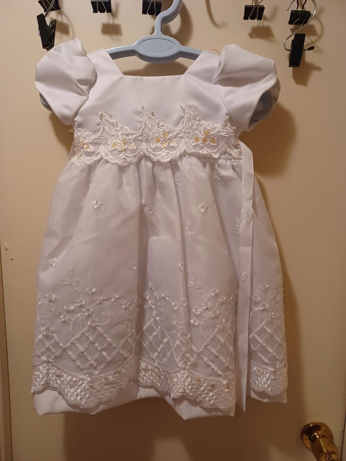 Girls Formal White Dress Size 4