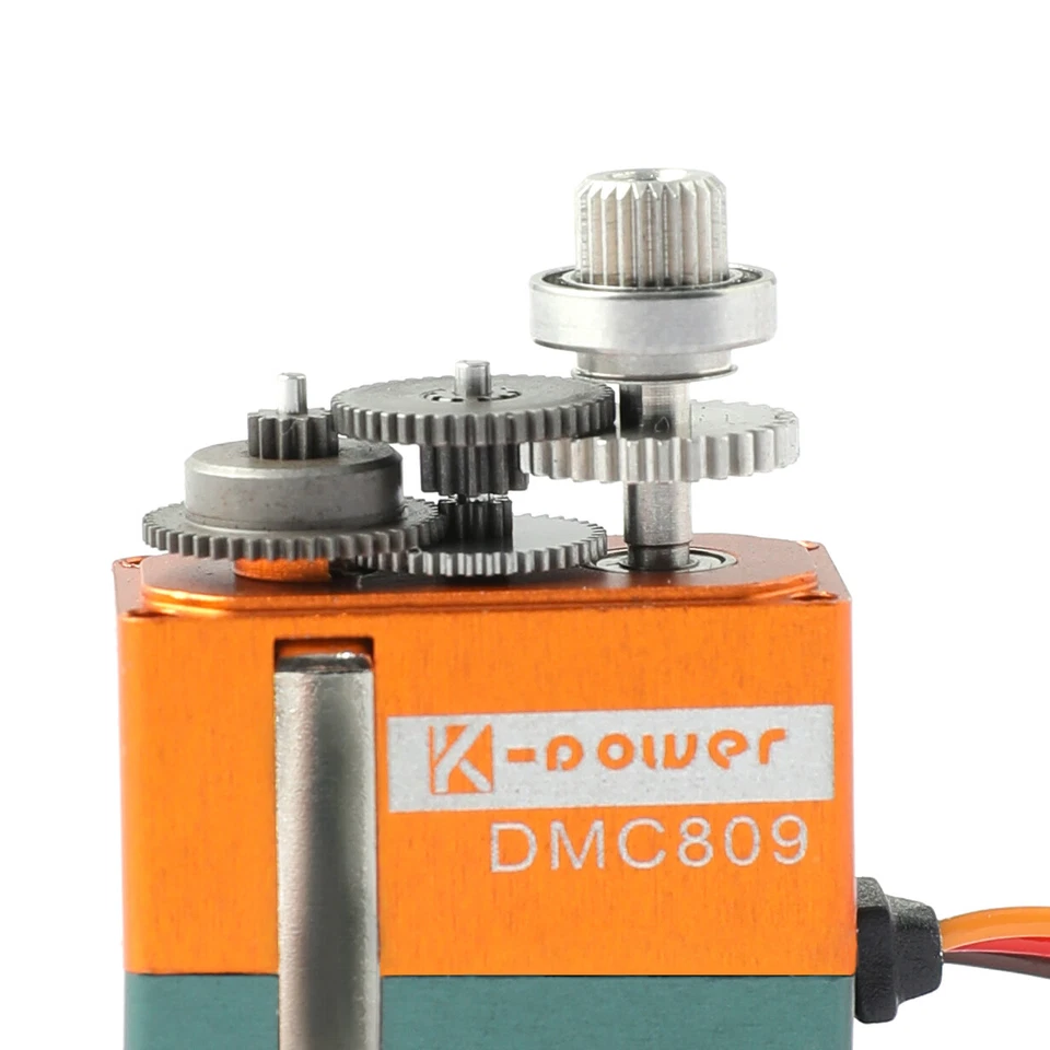 K-power DMC809 3.8KG/0.07Sec Coreless Digital Servo for RC 450H Helicopter Plane - Image 2 of 4