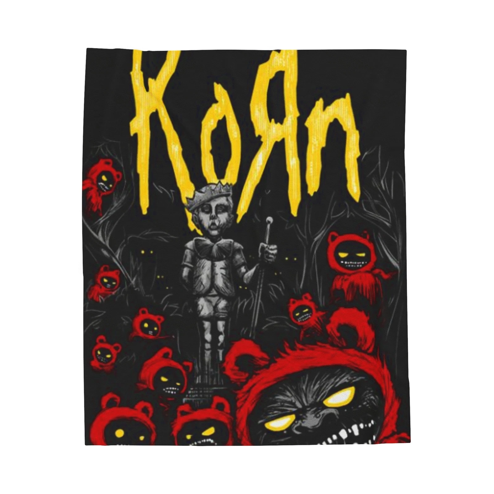 Korn Soft Throw Plush Blanket