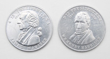 LOT 2 Commemorative President Token Coin James Madison Henry Harrison Osborne