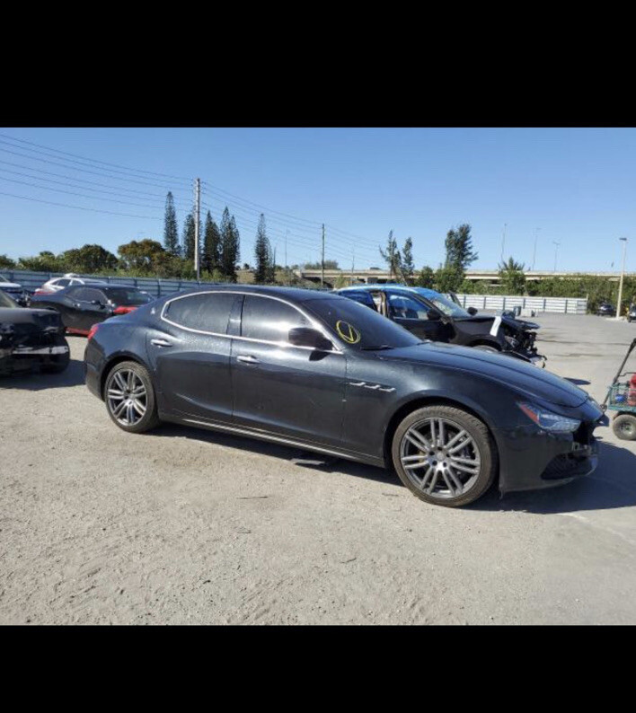 Maserati Ghibli 2014-2016 Left Rocker molding P/N 670010638